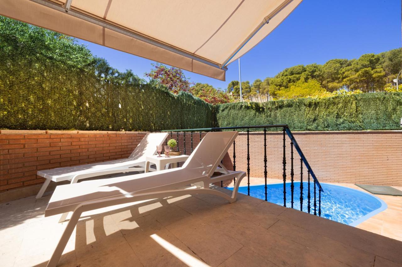 Villa Casa Con Piscina En El Centro à Tudela Extérieur photo