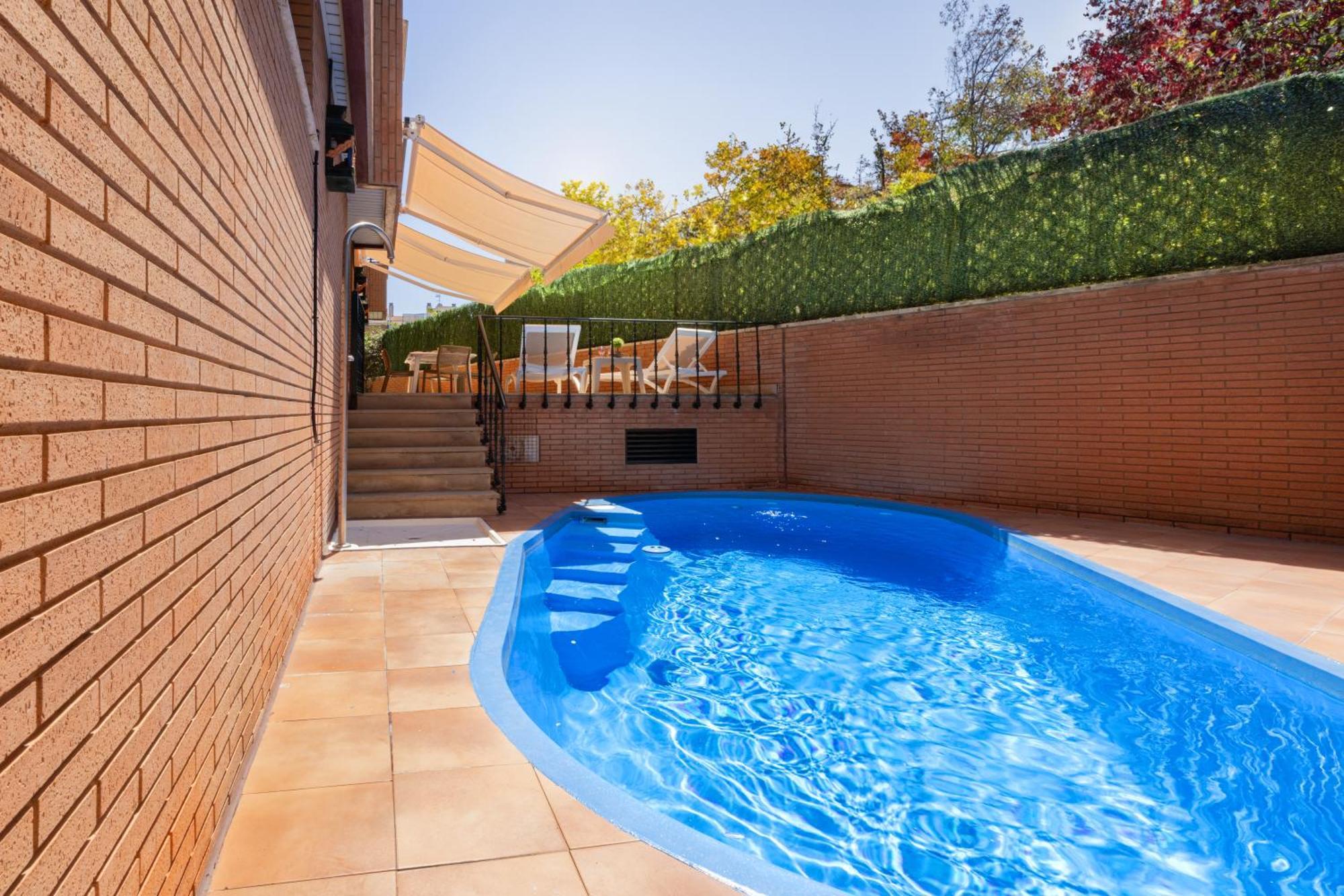 Villa Casa Con Piscina En El Centro à Tudela Extérieur photo